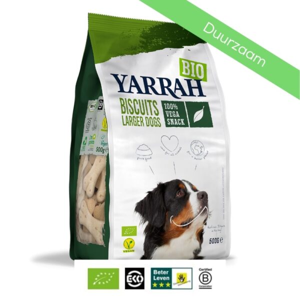 Yarrah Biologisch Vega Grote Hond Treats