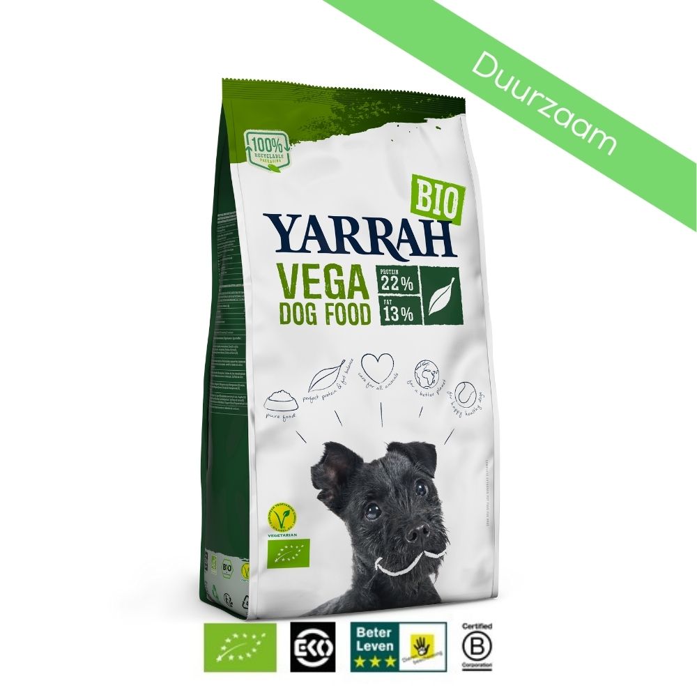 Uitdaging piramide Minder Yarrah Biologisch Vega brokken - Voedzame smakelijke hondenvoer Dr pet