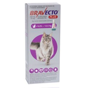 Bravecto Plus 6,25 - 12,5 kg kat