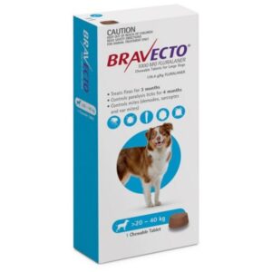 Bravecto hond 20 - 40 kg