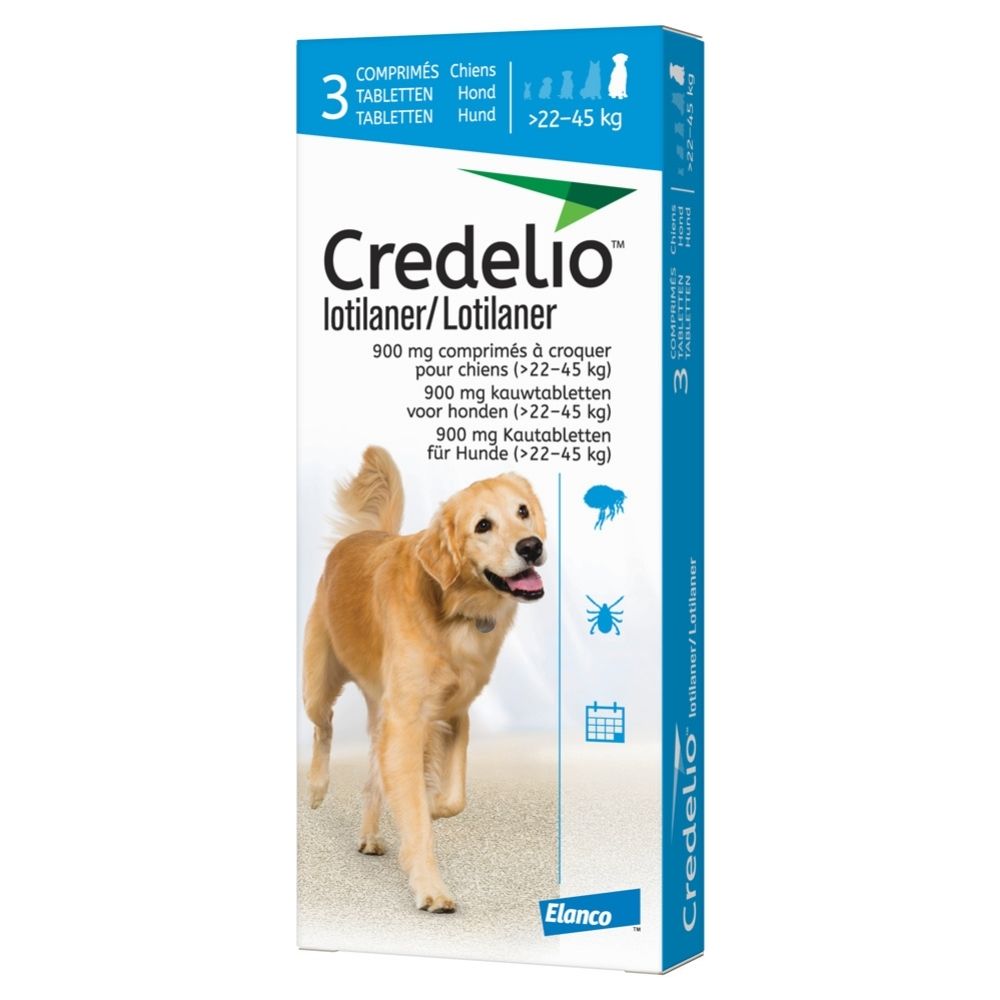 Woordenlijst schroef Implicaties Credelio hond 22 - 45 kg - Dr pet