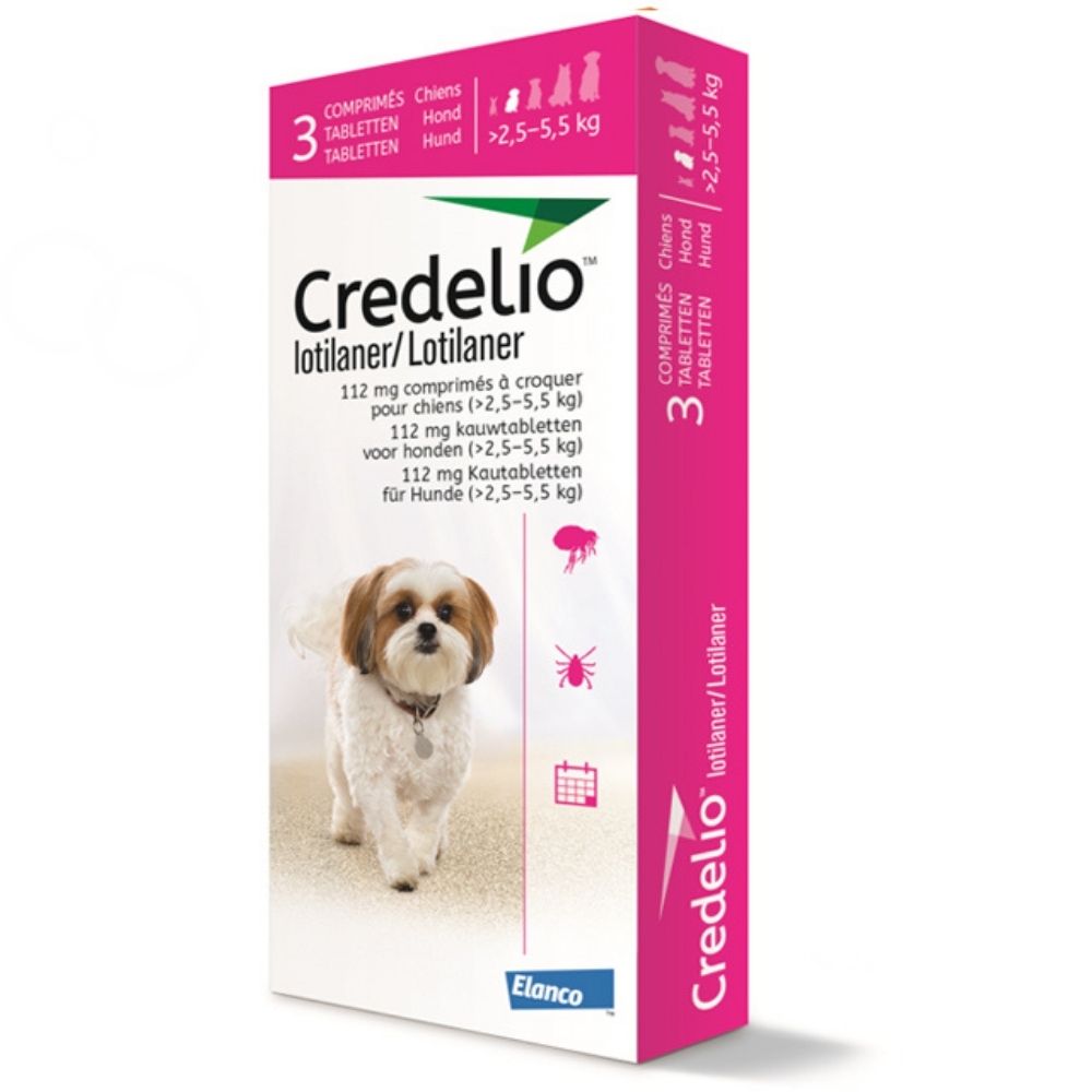 Namaak te veel weduwe Credelio hond 2,5 - 5,5 kg - Dr pet