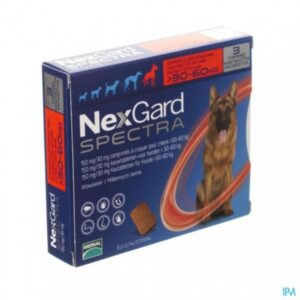 Nexgard Spectra hond 30 - 60 kg kg